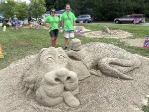 thumbnail of The Neverending Story sand sculpture